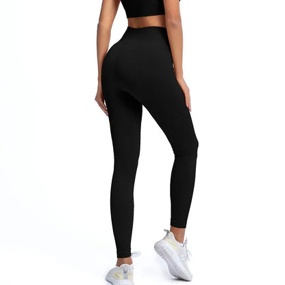 Ribbed Seamless High Waisted Leggings