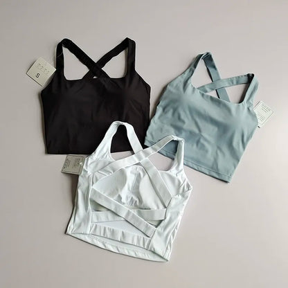 Seamless Push-Up Sports Bra