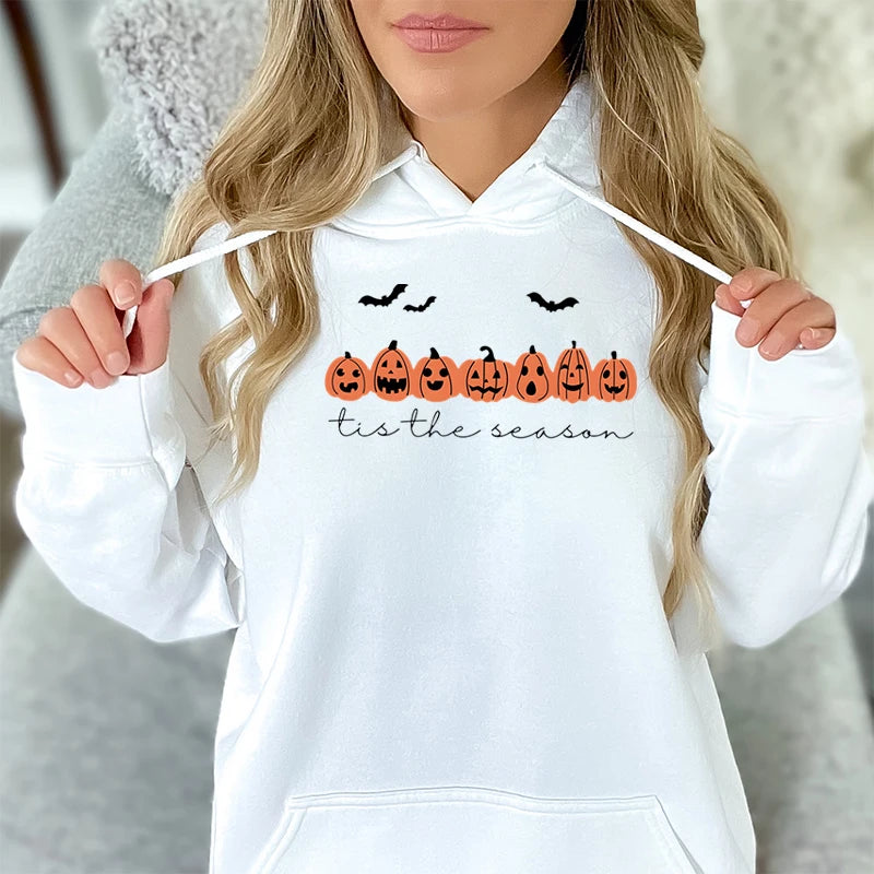 Halloween Pumpkins Tis The Season Hoodies