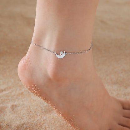 Cute Stainless Steel charm Anklet