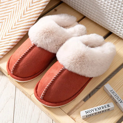 Plush Warm Home Slippers