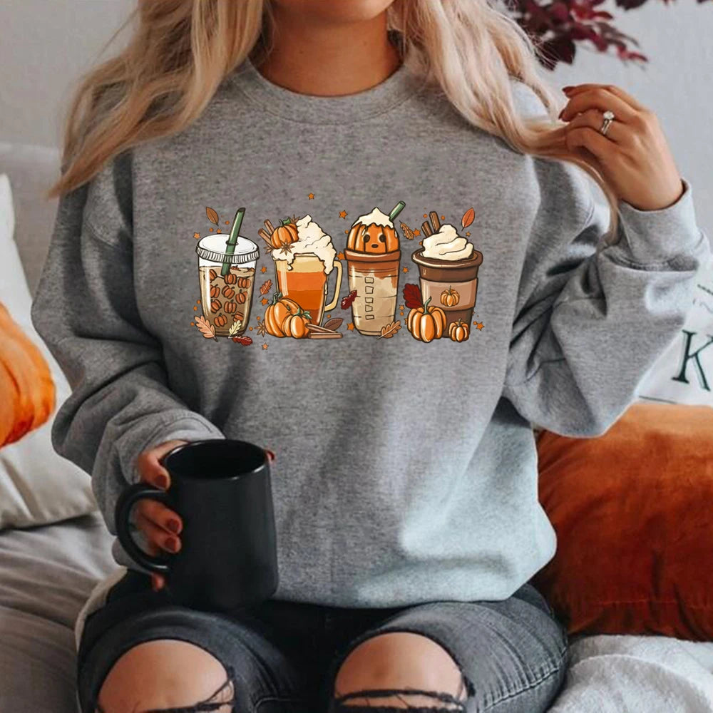 Cute Fall Coffee Sweatshirt