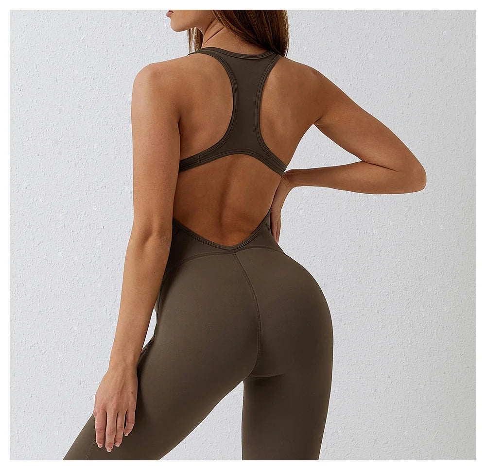 GYM Backless Romper