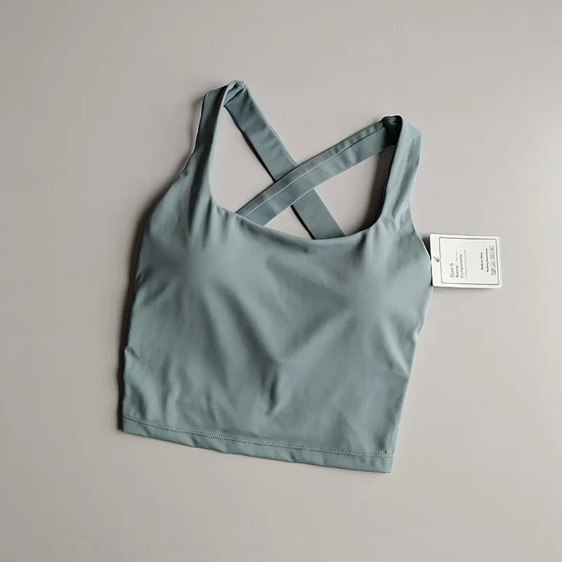 Seamless Push-Up Sports Bra