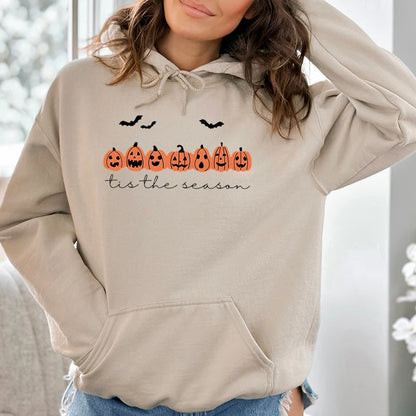 Halloween Pumpkins Tis The Season Hoodies