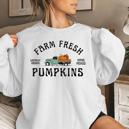 Fall Farm Fresh Pumpkin Sweatshirt