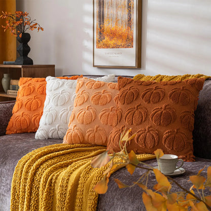 Pumpkin Fall Decorative Throw Pillow Covers