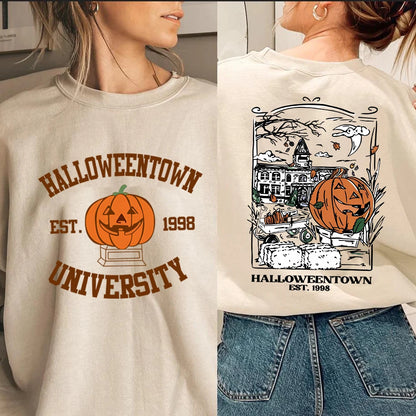 Vintage Halloween-town 1998 University Sweatshirt