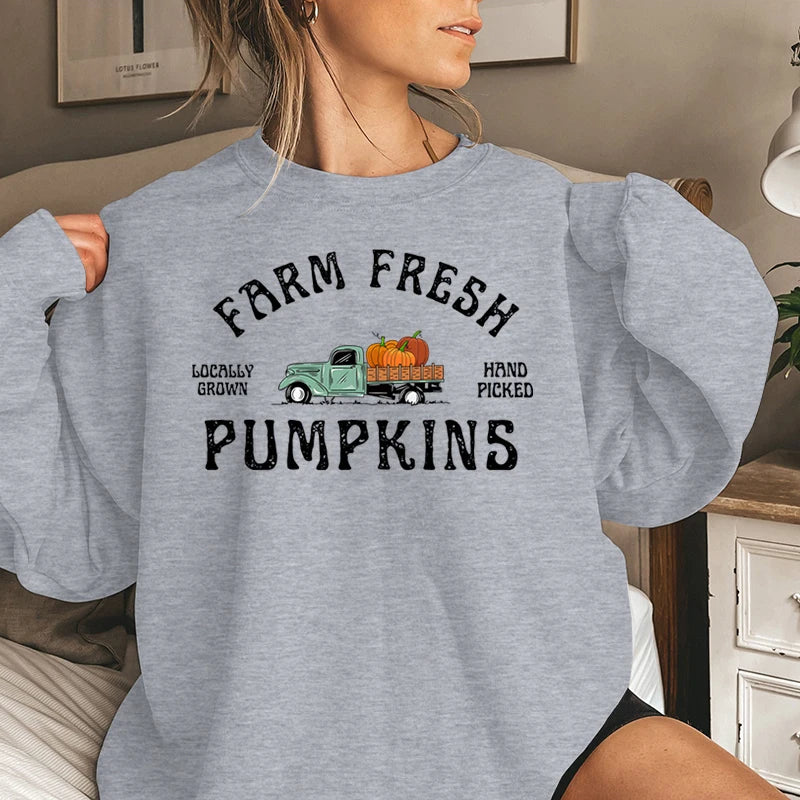 Fall Farm Fresh Pumpkin Sweatshirt