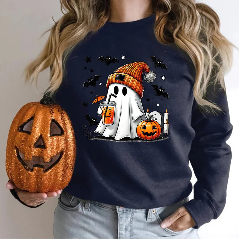 Ghost, Pumpkin, Bat  Pullovers