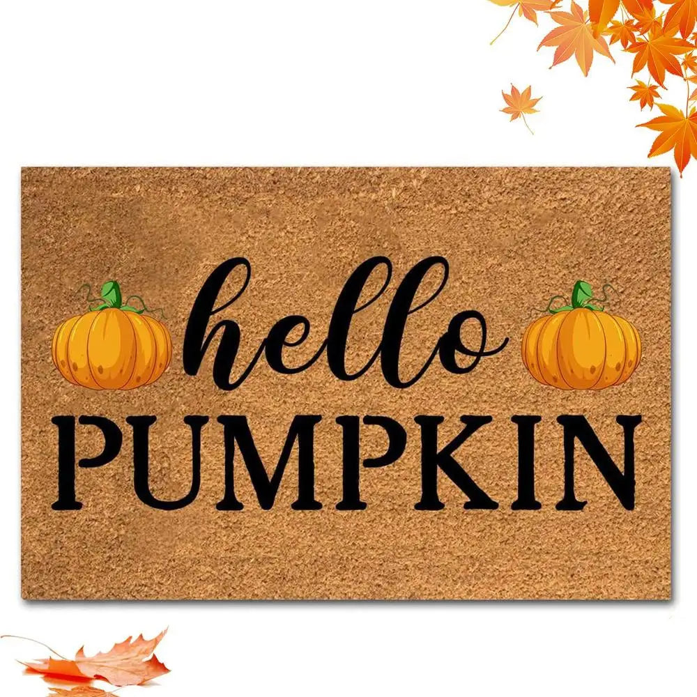 Autumn Welcome Door Mat