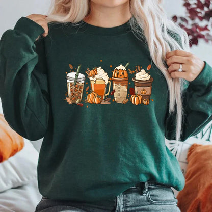 Cute Fall Coffee Sweatshirt