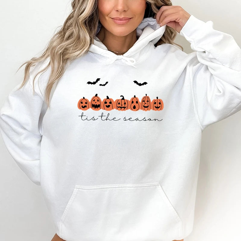 Halloween Pumpkins Tis The Season Hoodies