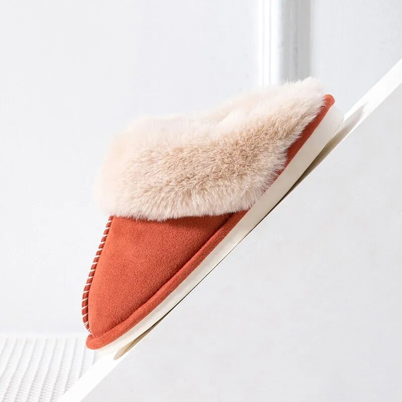 Plush Warm Home Slippers