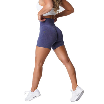 Seamless Pro Elastic Breathable Hip-lifting  Spandex Shorts