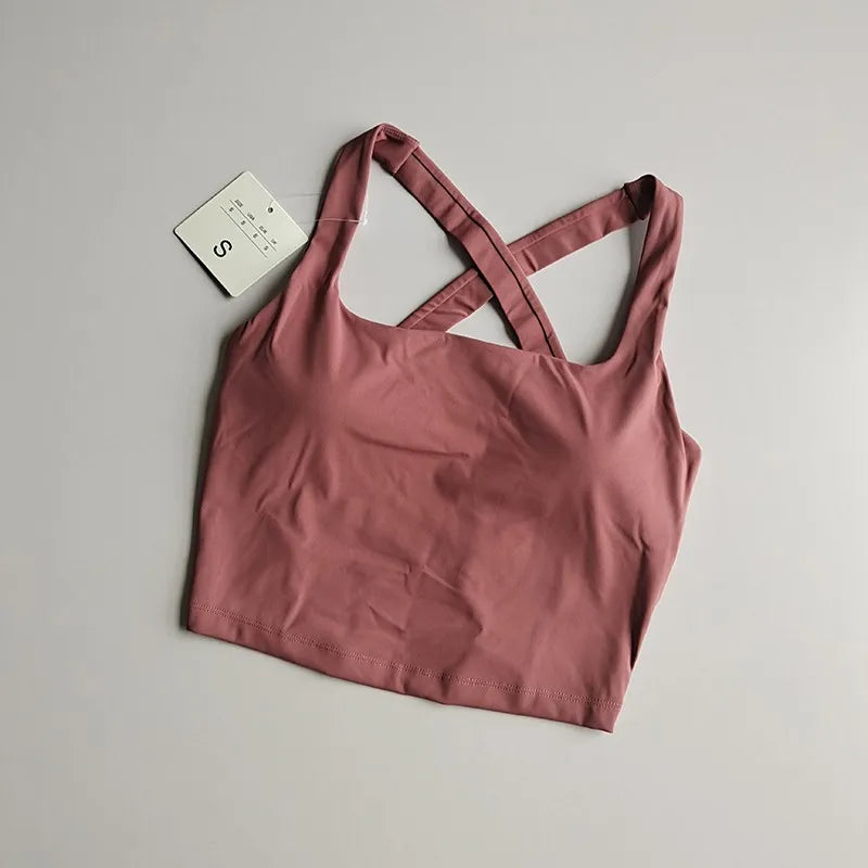 Seamless Push-Up Sports Bra