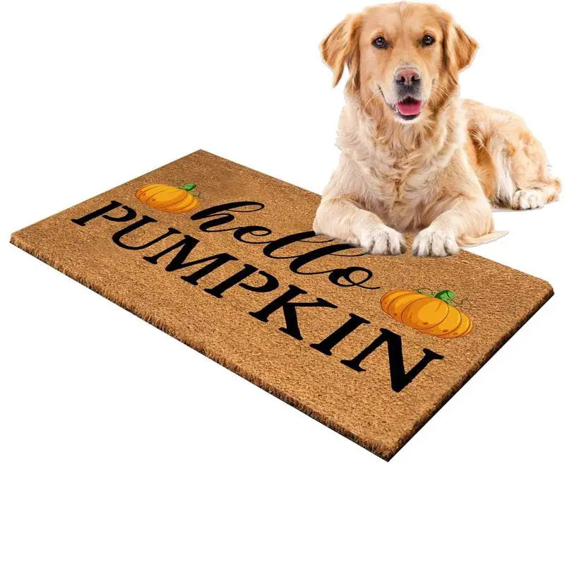 Autumn Welcome Door Mat