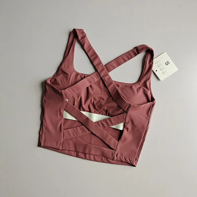 Seamless Push-Up Sports Bra