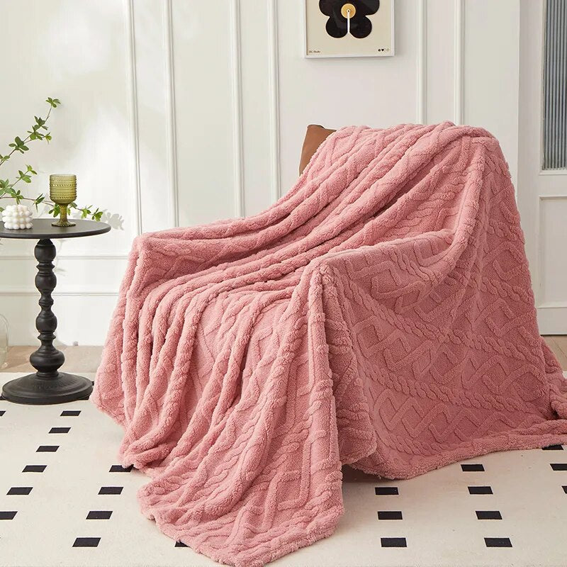 Solid Color Tuff Blanket Flannel Fleece Throw Blankets