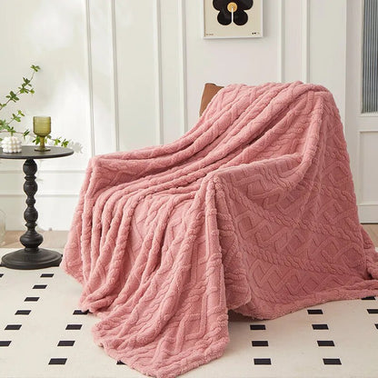 Solid Color Tuff Blanket Flannel Fleece Throw Blankets