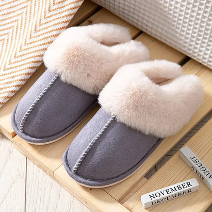 Plush Warm Home Slippers