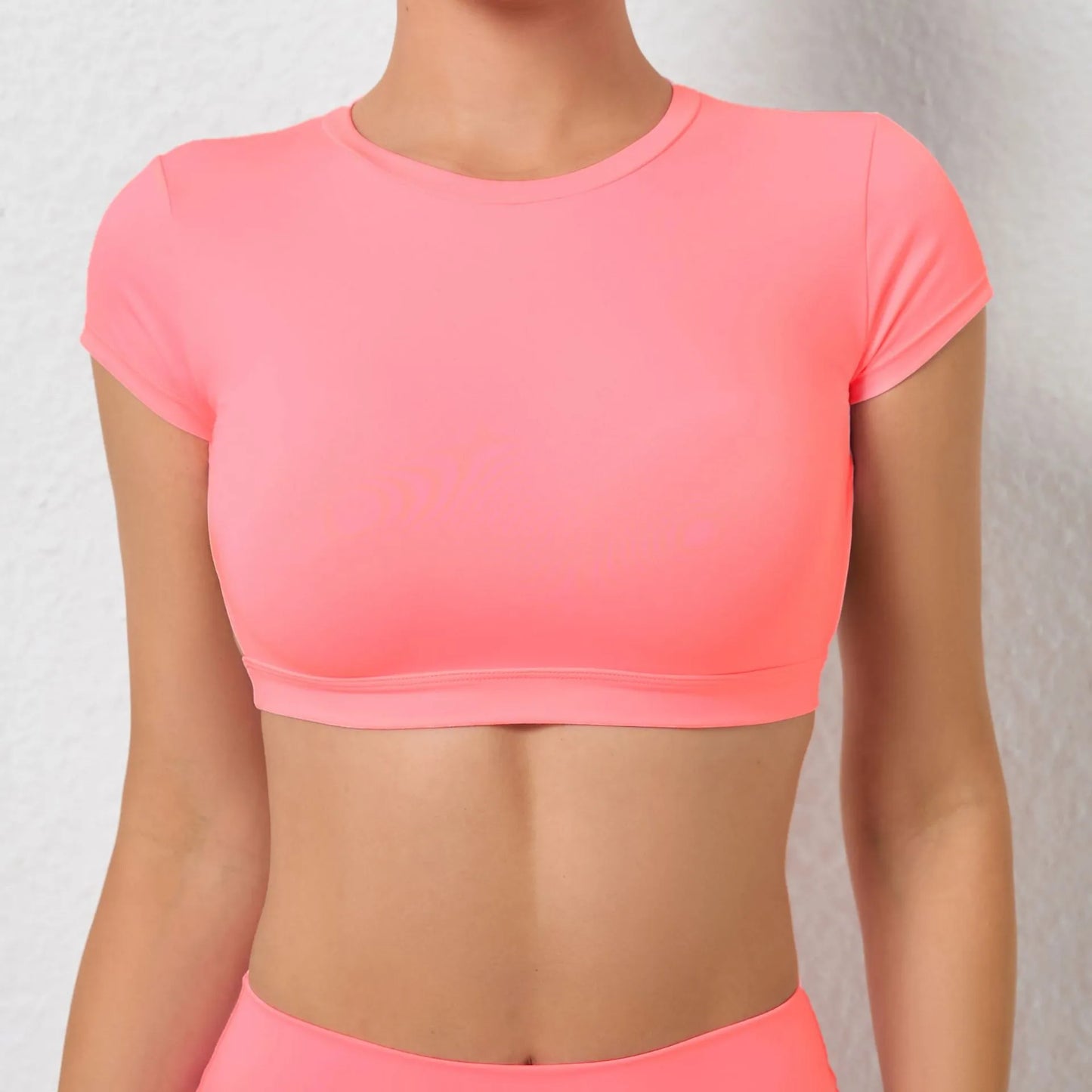 Breathable Backless Sports Crop Top