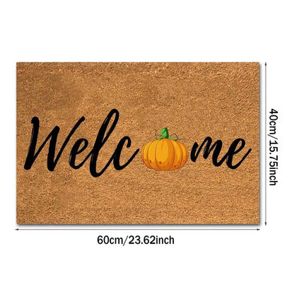 Autumn Welcome Door Mat