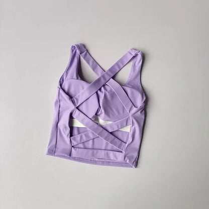 Seamless Push-Up Sports Bra