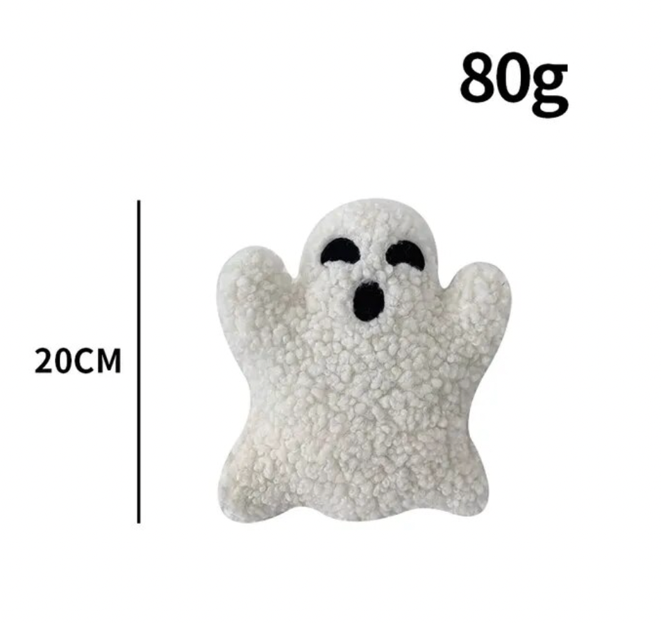 Halloween Ghost Pillow Plush Ghost Throw Pillow