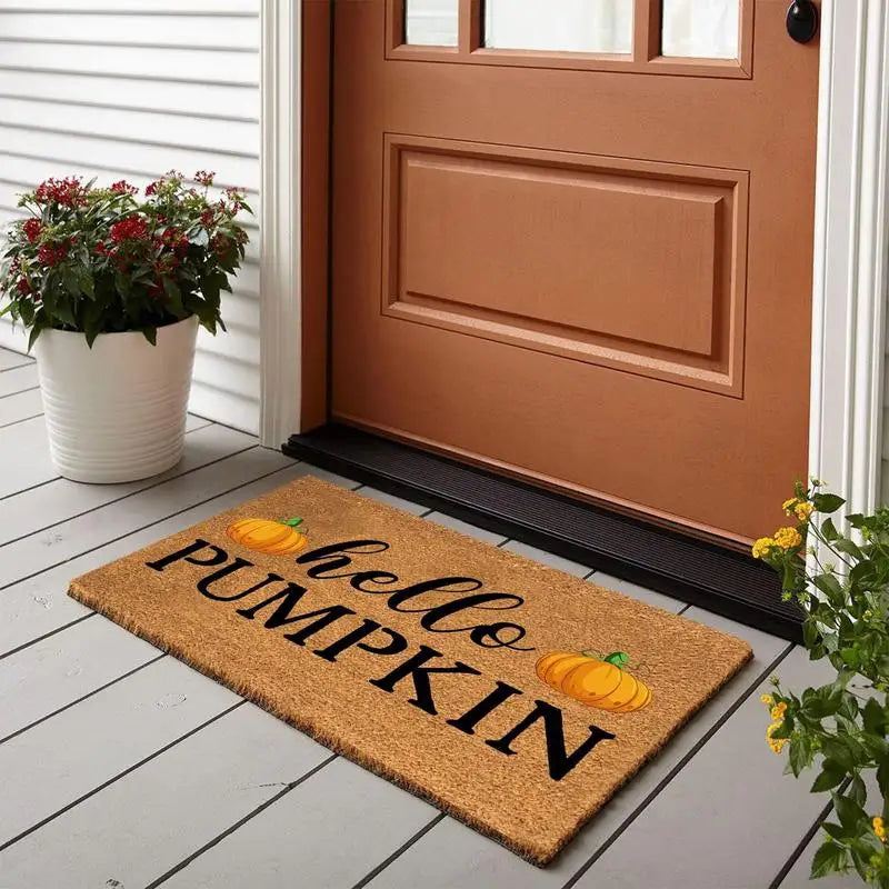 Autumn Welcome Door Mat