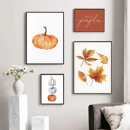 Autumn Sayings Canvas